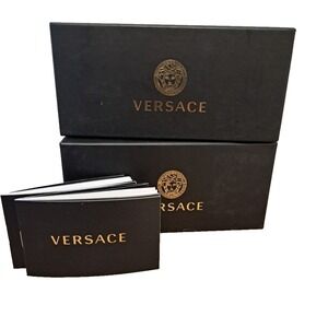 Versace Sunglasses EMPTY Box Only  Gift Box No Sunglasses No Case  Lot of 2